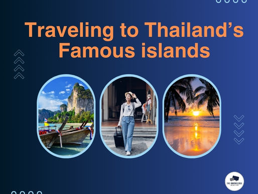 Traveling to Thailand’s Famous islands 🤗✈️🚤🏝️🏊‍♂️🇹🇭