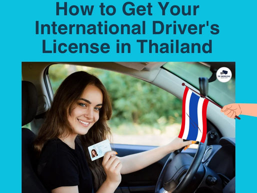 How to Get Your International Driver's License in Thailand🇹🇭🚗👌