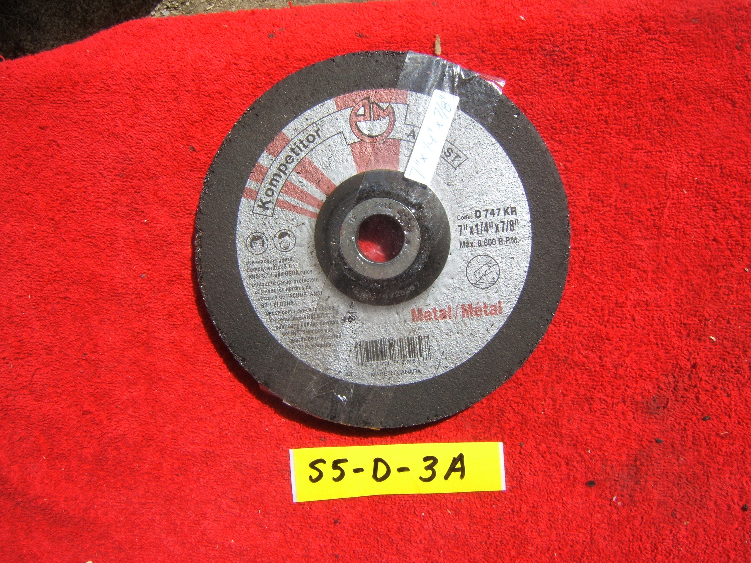 7" Grinding / Cut Off
