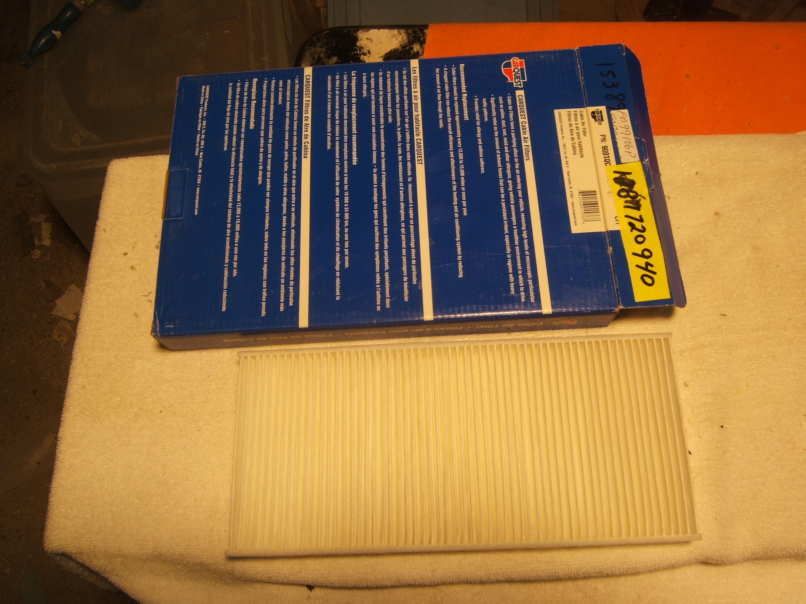 Wix #24807 Cabin Filter