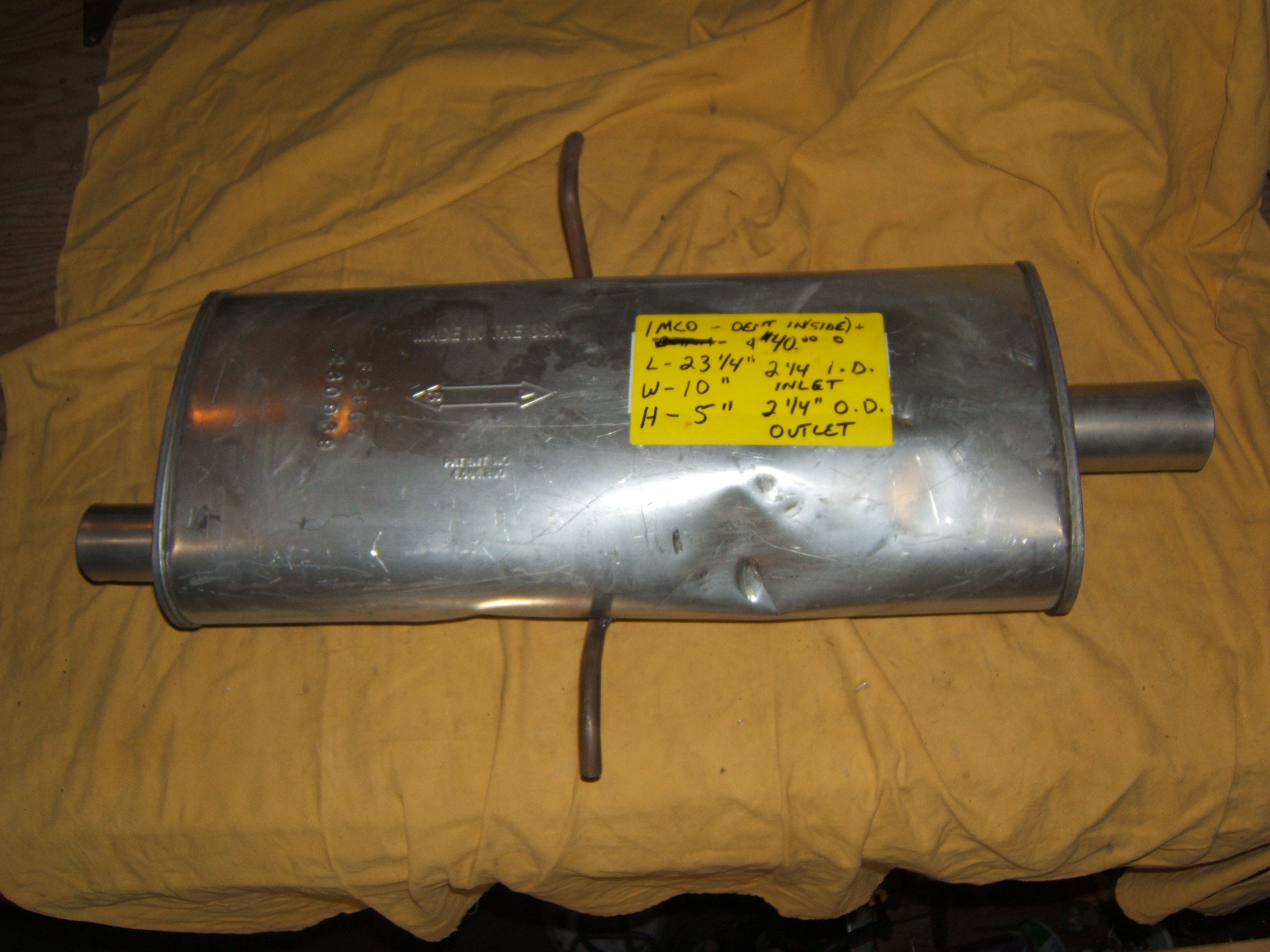 2 1/4" I.D. - Universal Muffler