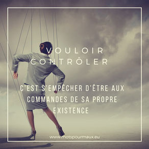 LE CONTRÔLE