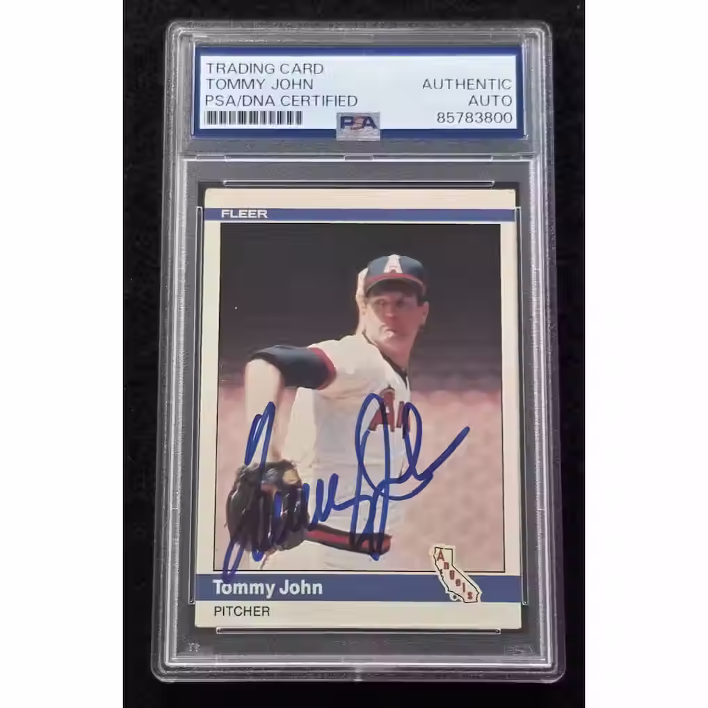 Tommy John Autograph Signing