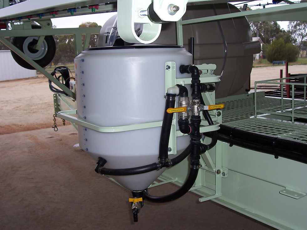 Fold Down Granulated Hopper