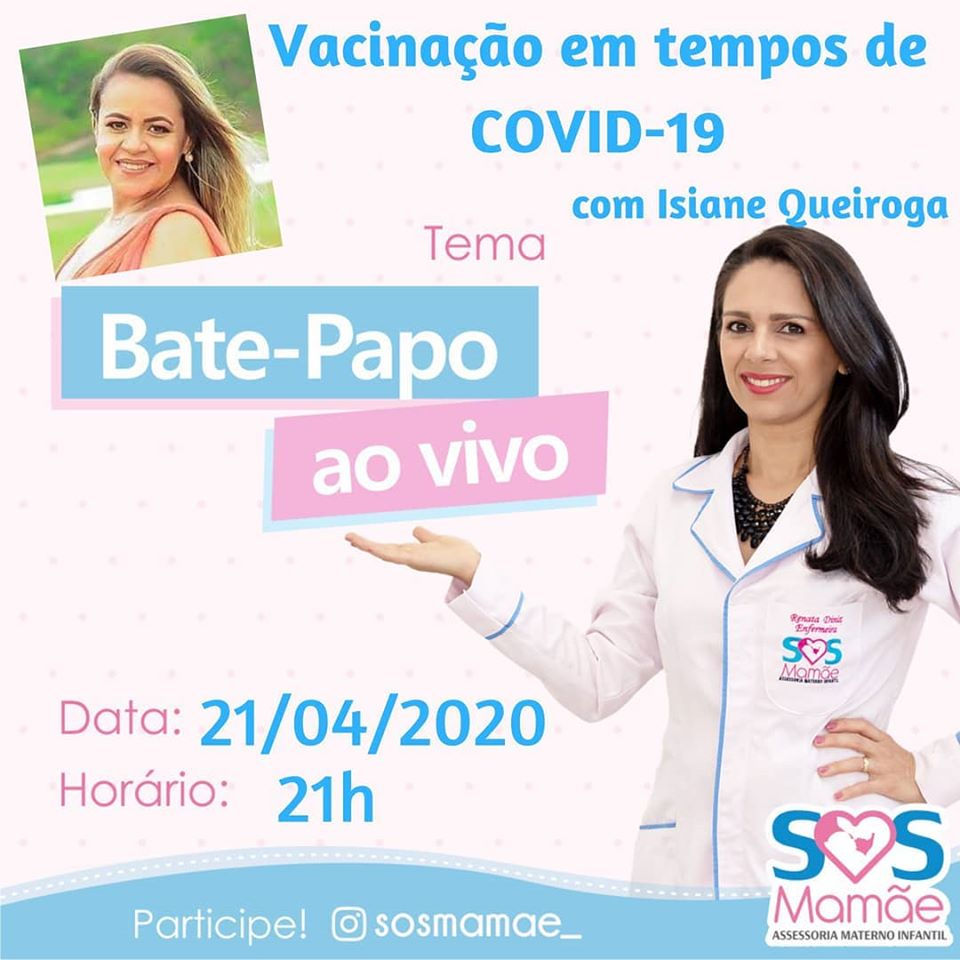 Bate papo ao vivo com a Isiane Queiroga