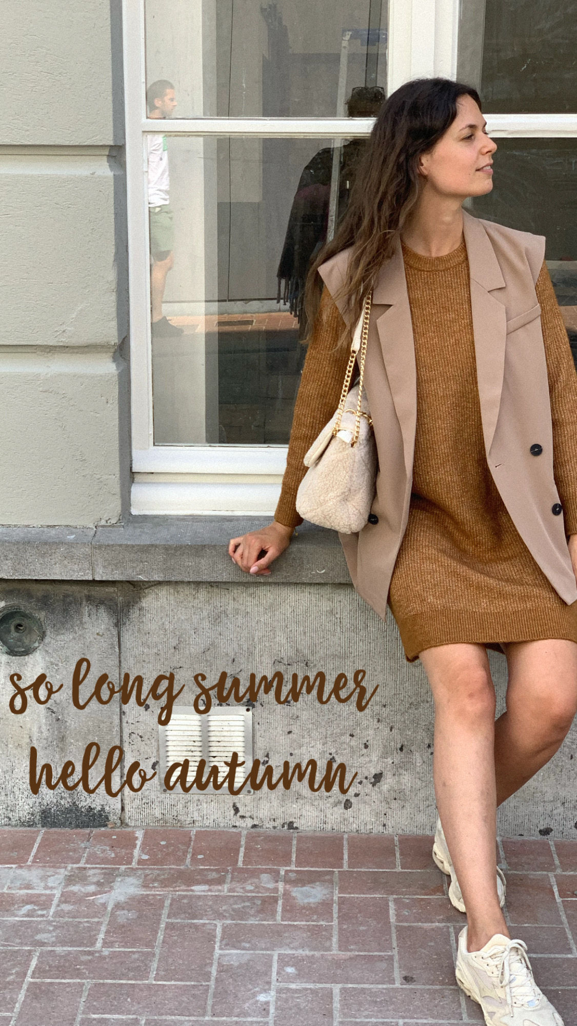 Gebreid kort kleedje van Vila