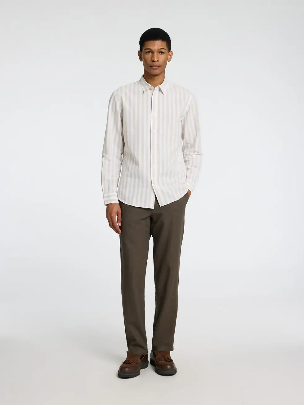 Thumbnail: Linnen broek brody 172 van Selected Homme