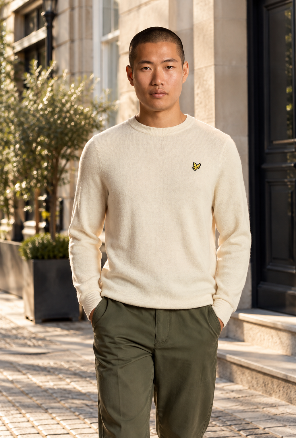 Pull lamswol van Lyle and Scott