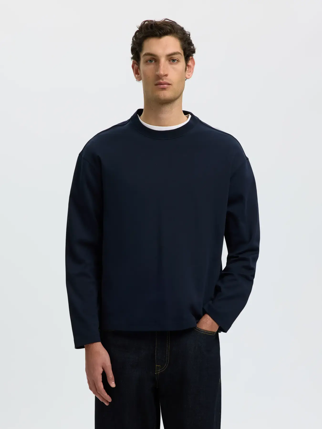 T-shirt met lange mouw van Selected Homme