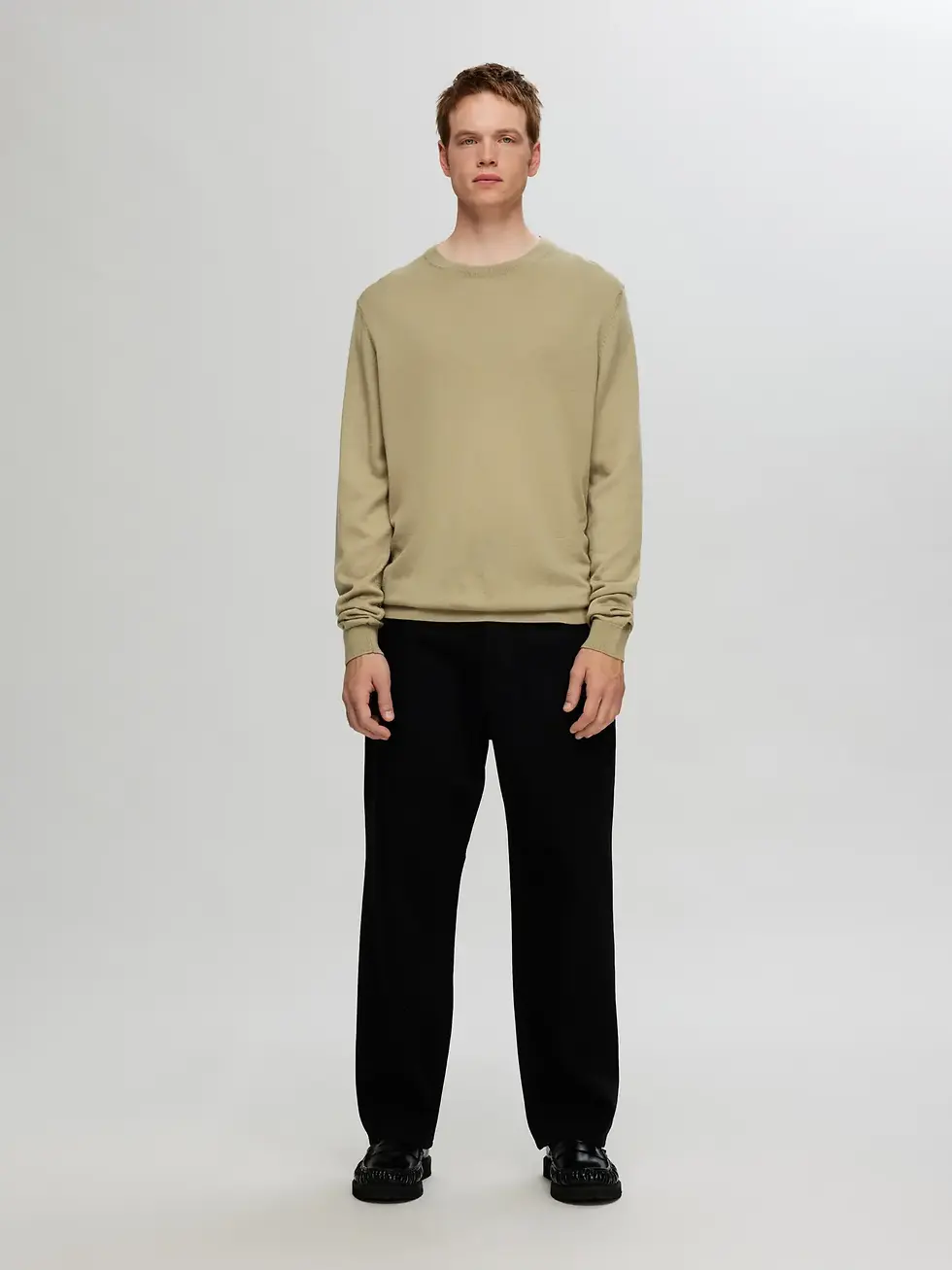 Thumbnail: Pull merino van Selected Homme