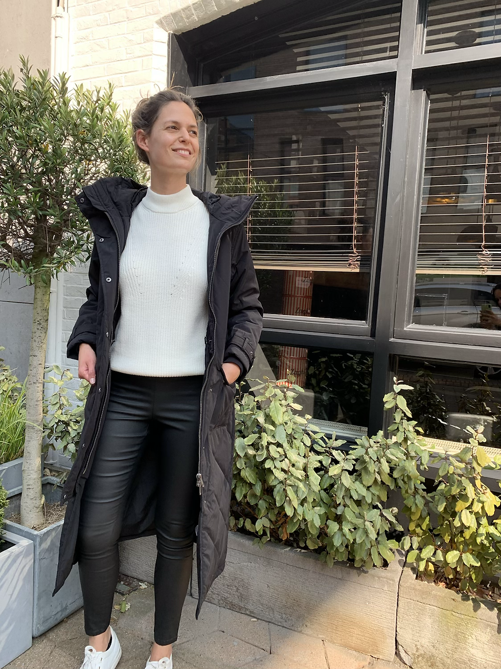 Thumbnail: Coated skinny pant Vila