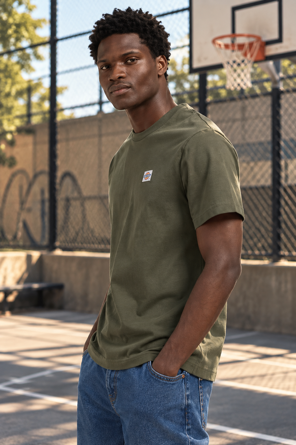 Workwear t-shirt korte mouw van Lee