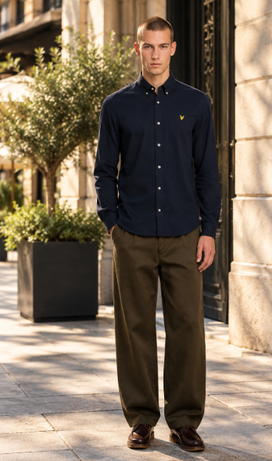 Pique hemd van Lyle en Scott