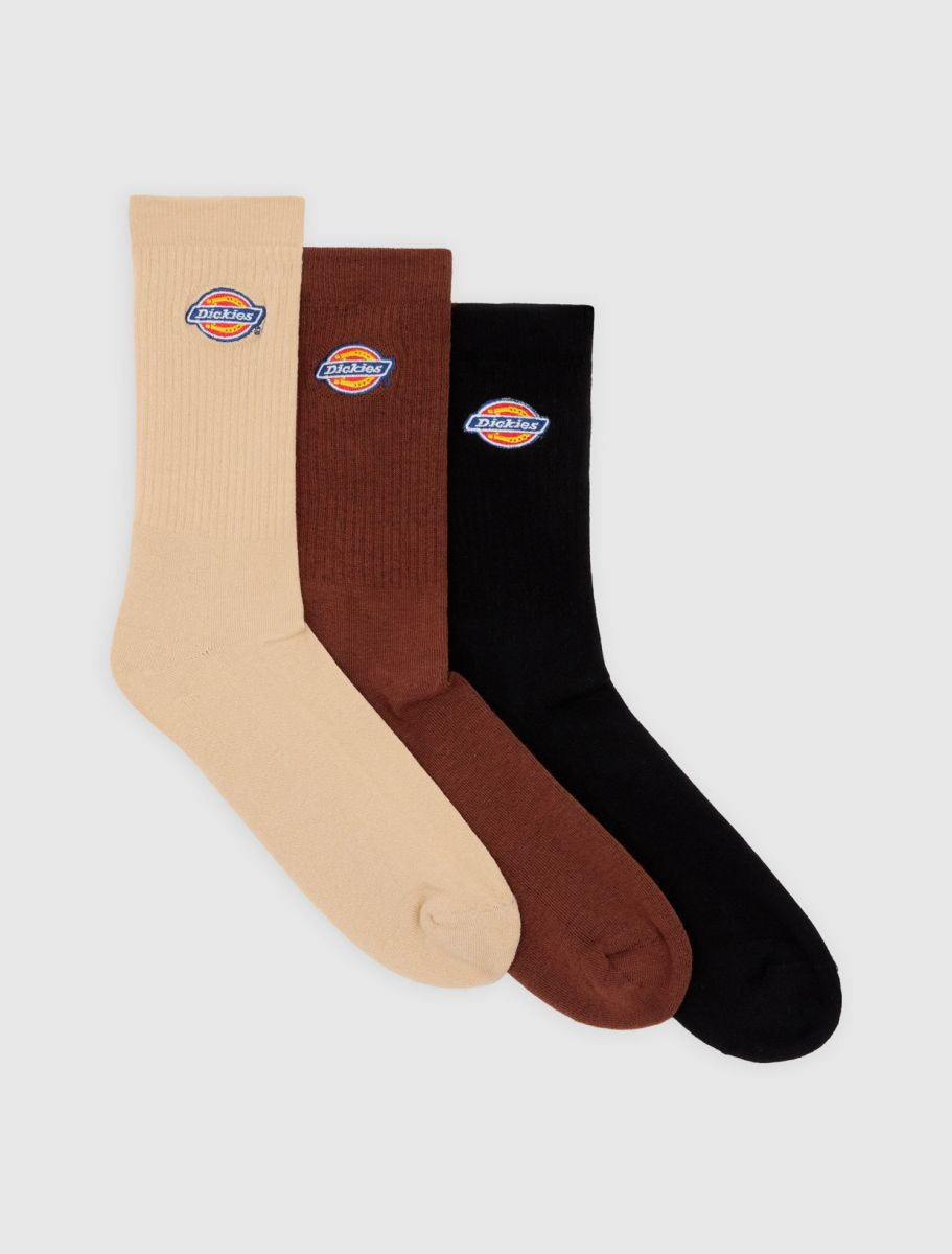 Thumbnail: Geribde enkelsokken van Dickies 3 pack