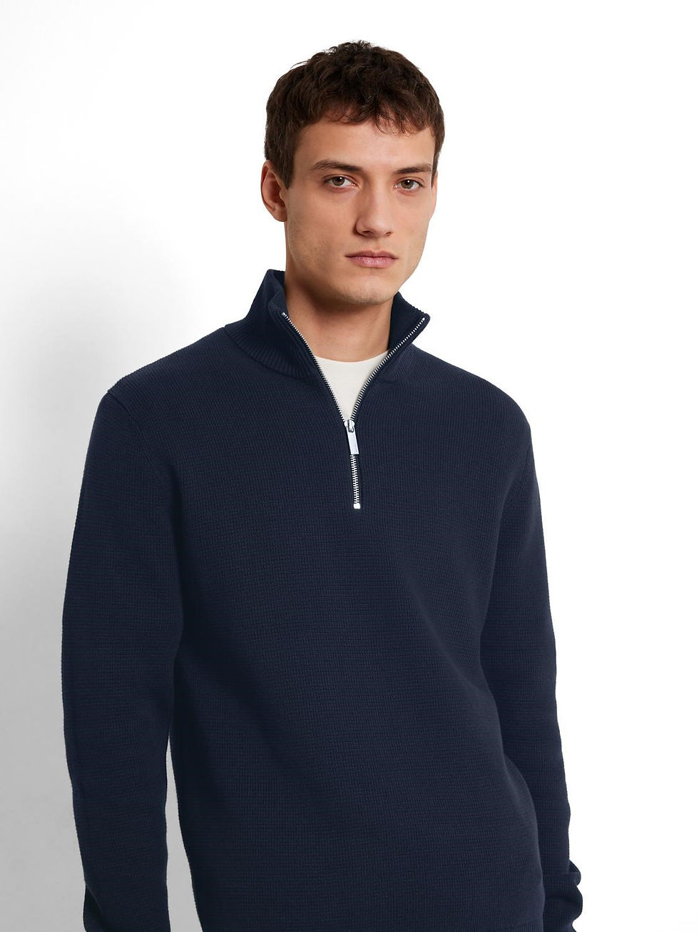 Thumbnail: Pull met half ritsje van Selected Homme