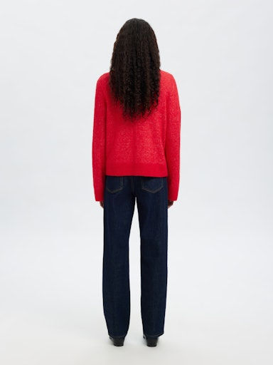 Thumbnail: Gilet met rits in wol van Selected Femme