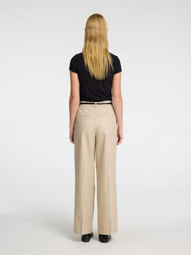 Thumbnail: Broek met plooitjes van Selected