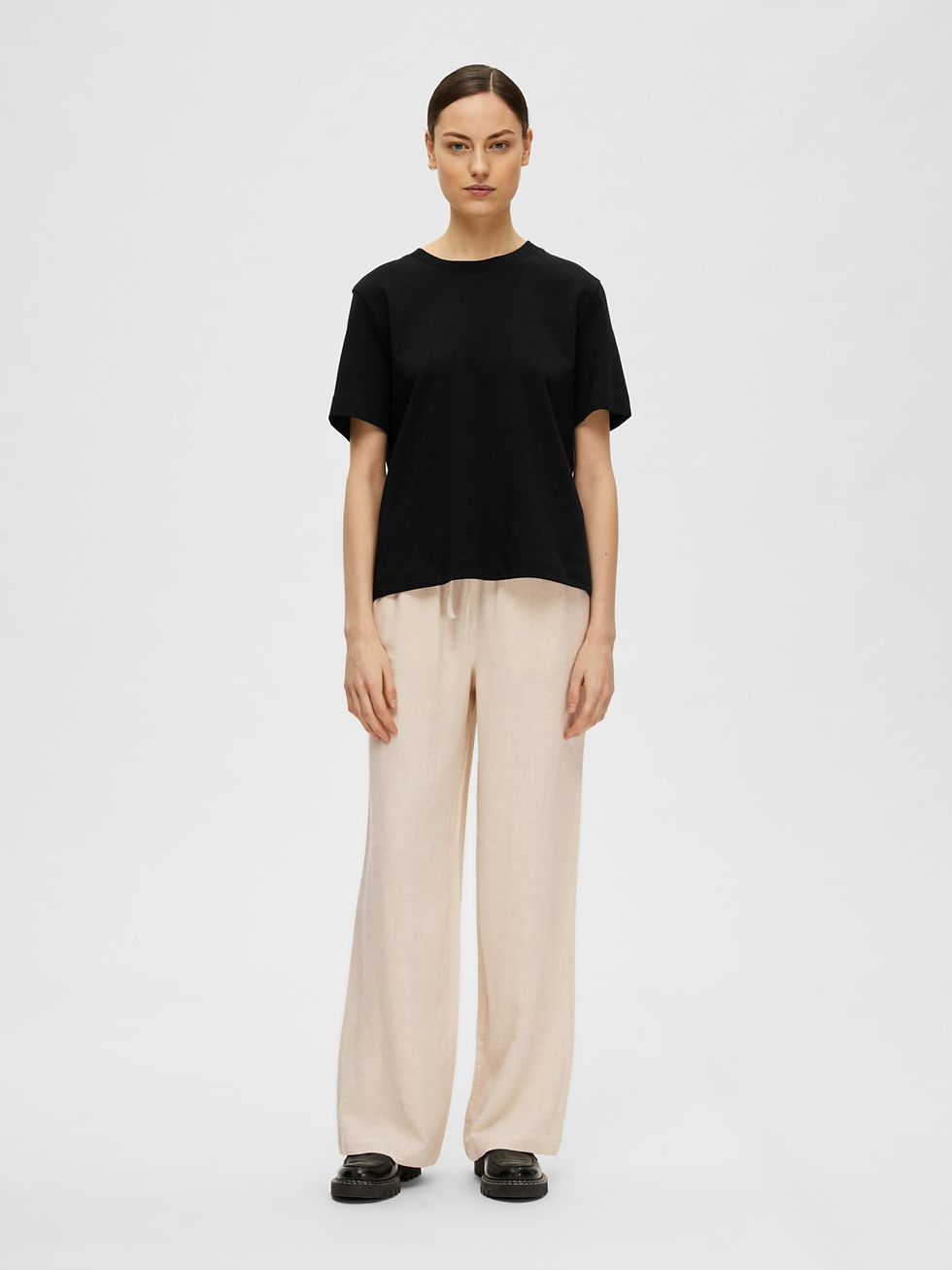 T shirt korte mouw boxy Selected Femme