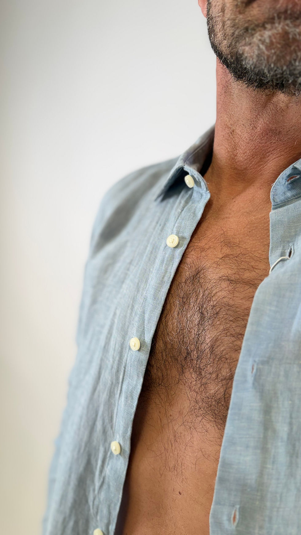 Thumbnail: Linnen hemd regular fit Selected