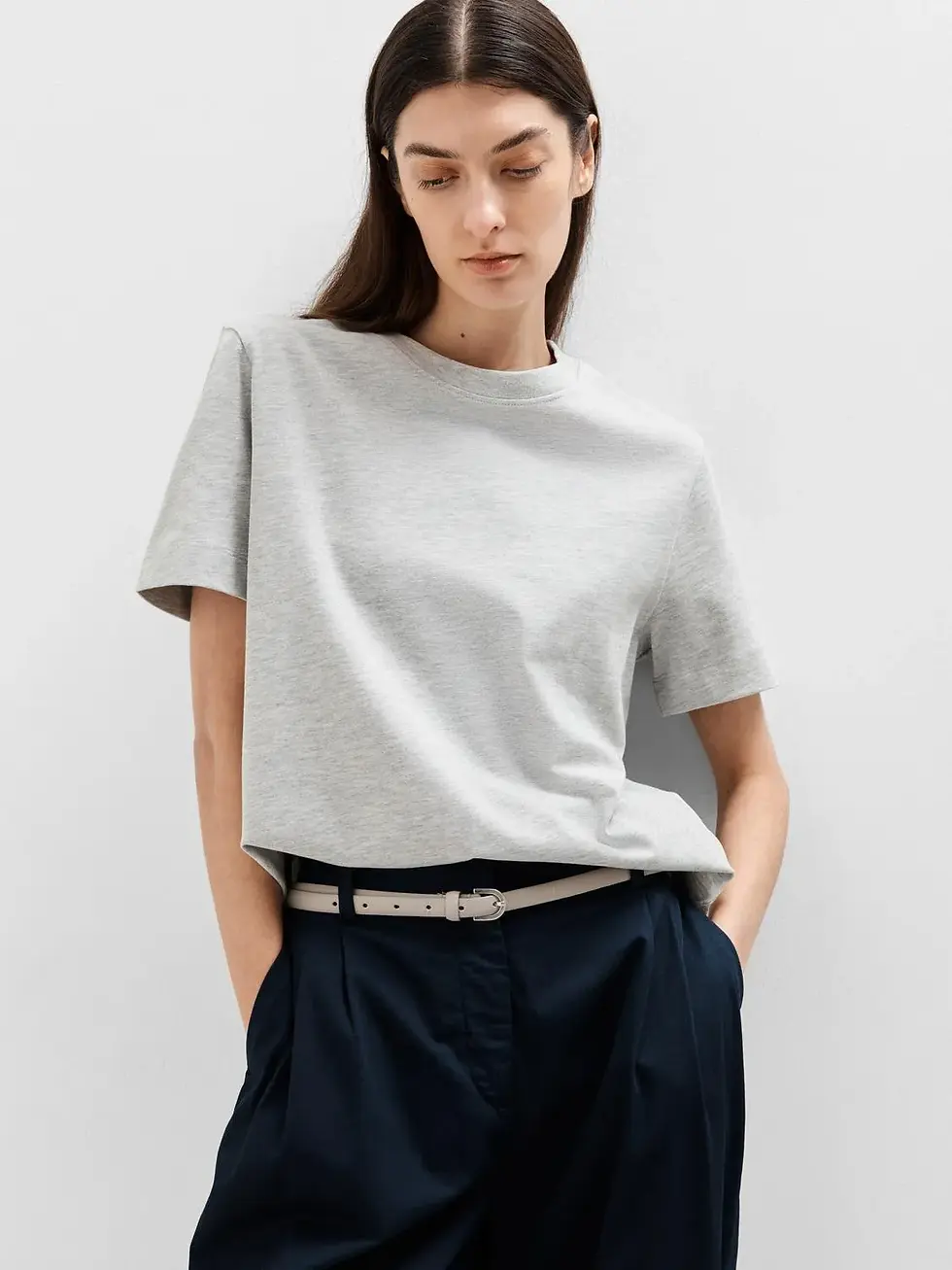 T shirt korte mouw boxy Selected Femme
