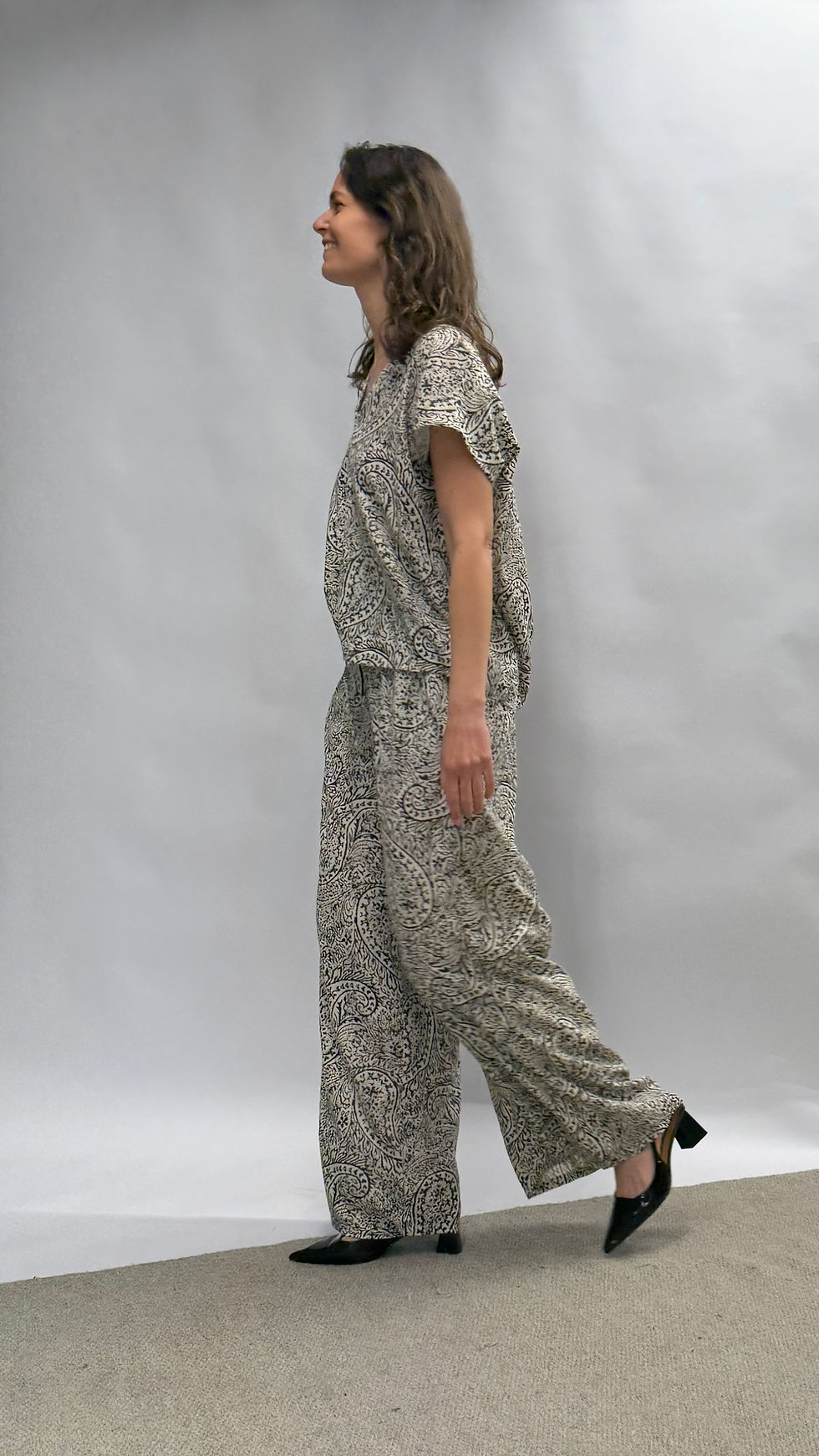 Thumbnail: Bloes in paisley print van Vila