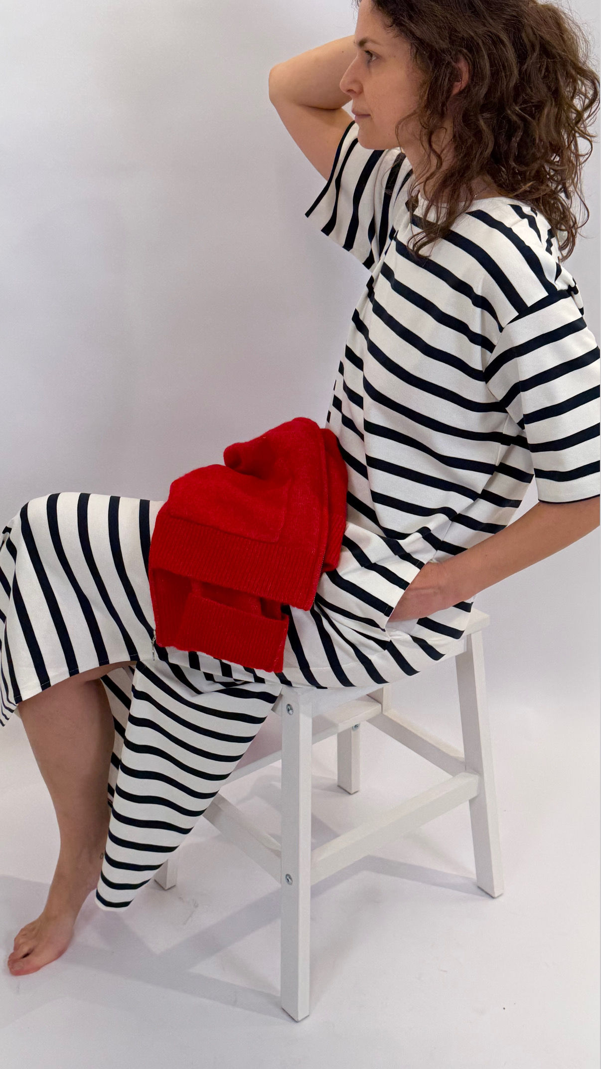 Lang strepenkleed van Selected Femme