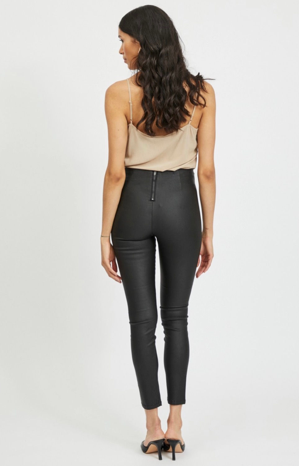 Thumbnail: Coated skinny pant Vila