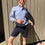 Thumbnail: Chino short Tommy Navy