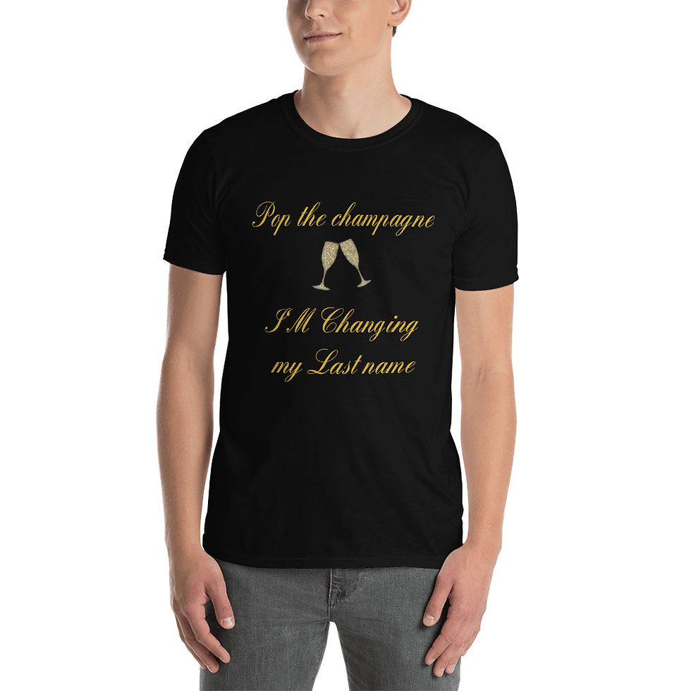 Thumbnail: Pop the champagne | Gold Font | Bachelorette T shirt