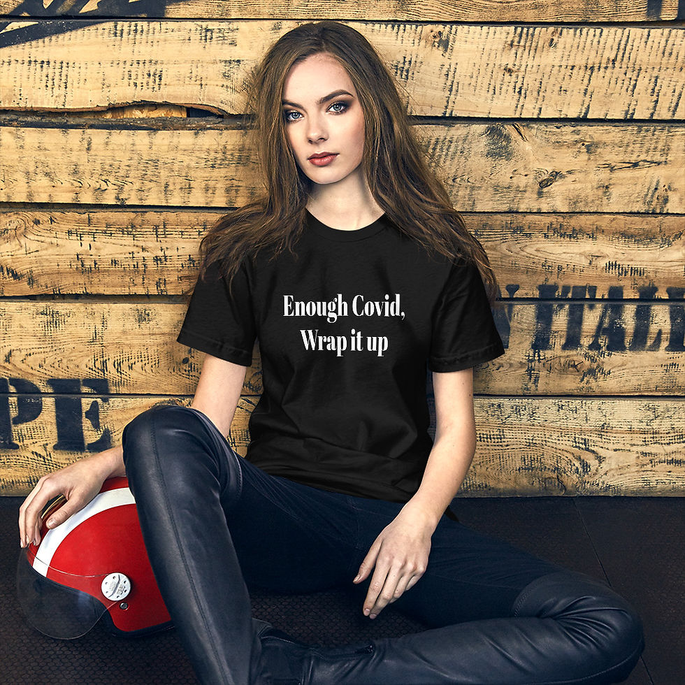 Thumbnail: Back to work, Covid T Shirt | White font | Quarantine 