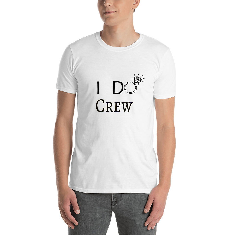 Thumbnail: I do Crew | Black Font | Bachelorette T shirt
