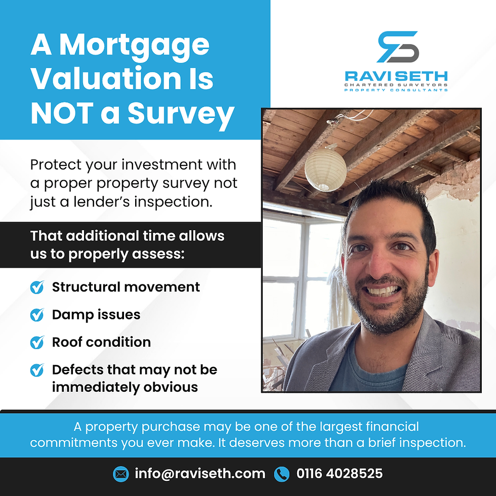 Do I need a Survey when I have a Mortgage Valuation ?