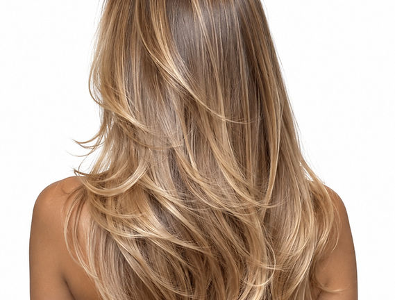 Cascading Honey Blonde Layered Hair_edit