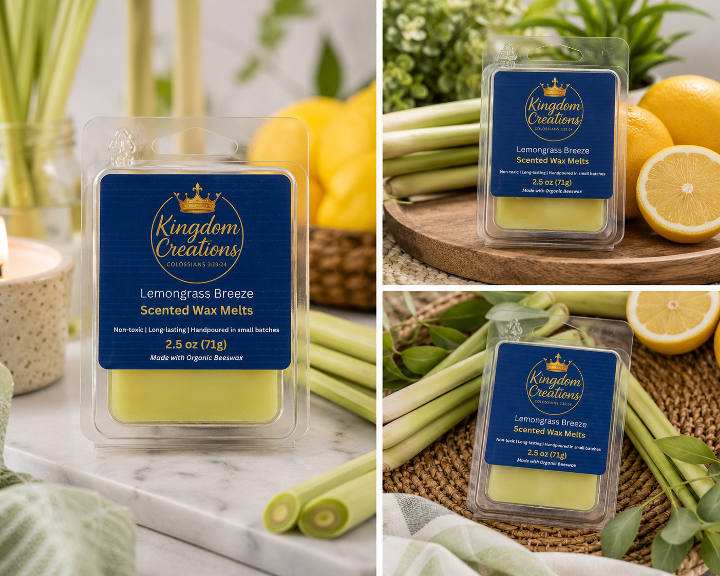 Lemongrass Breeze Wax Melts