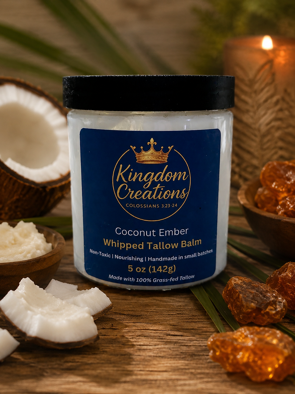 Thumbnail: Coconut Ember Whipped Tallow Balm