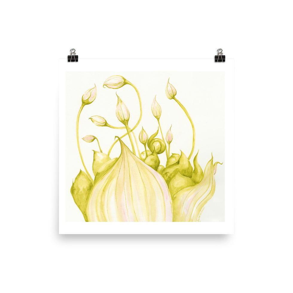 Thumbnail: Spring Watercolor Study: Poster