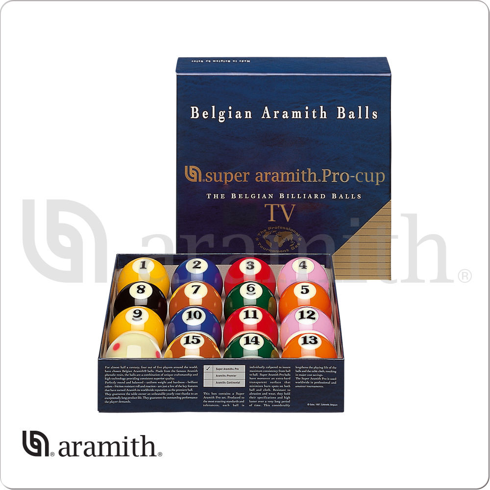 Super Aramith TV Pro Cup Ball Set