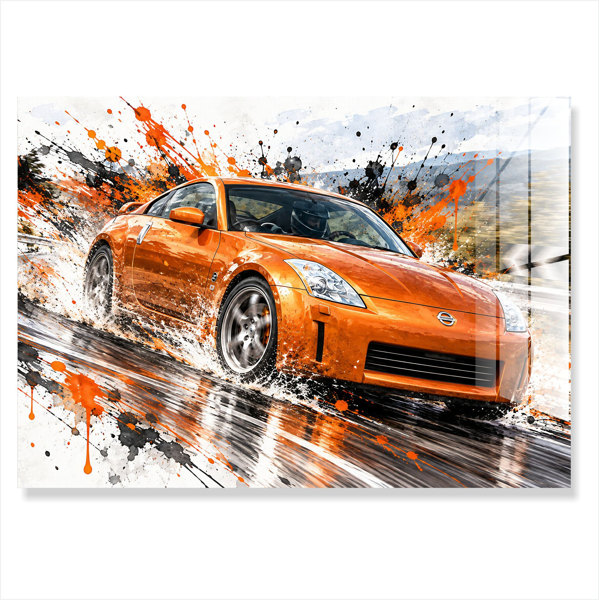 Nissan 350z Burnt Orange 1090