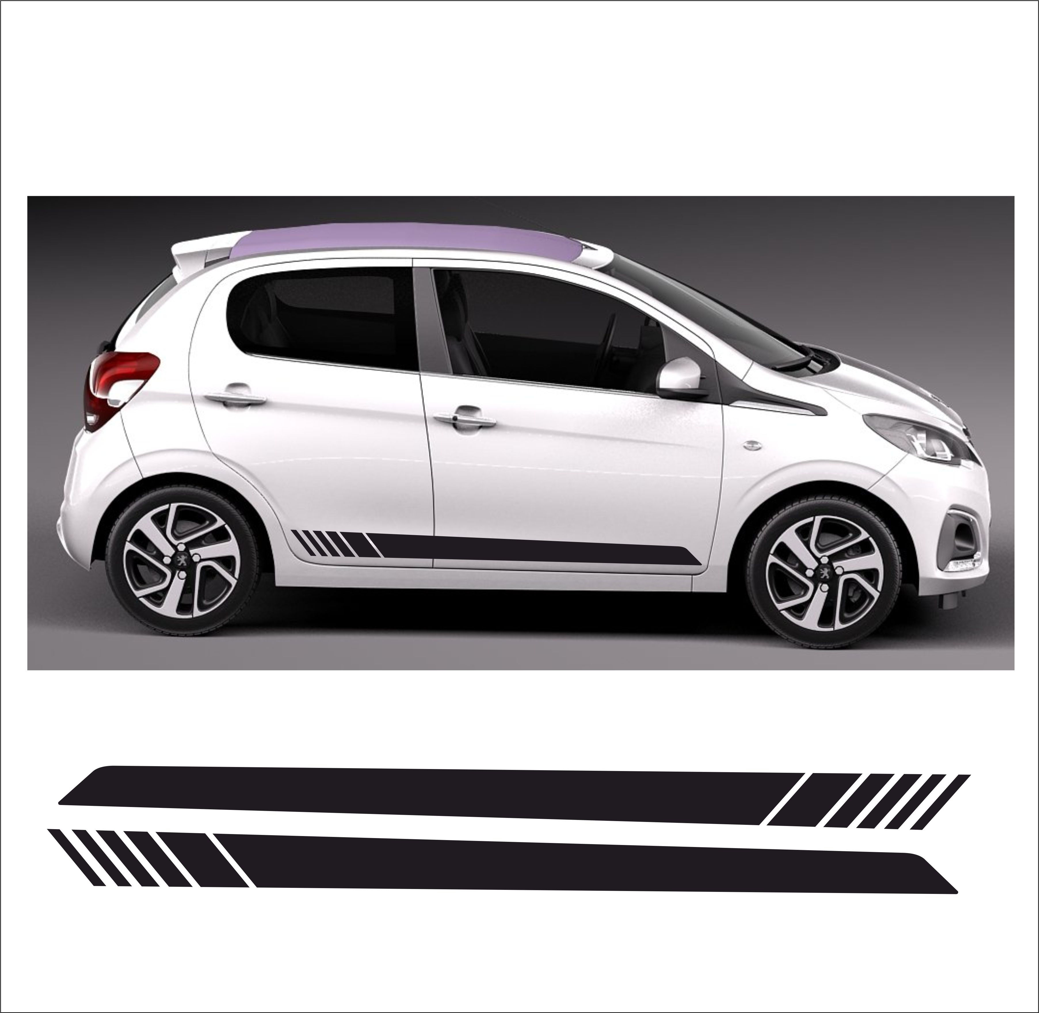 Peugeot 108 Side Stripes 001