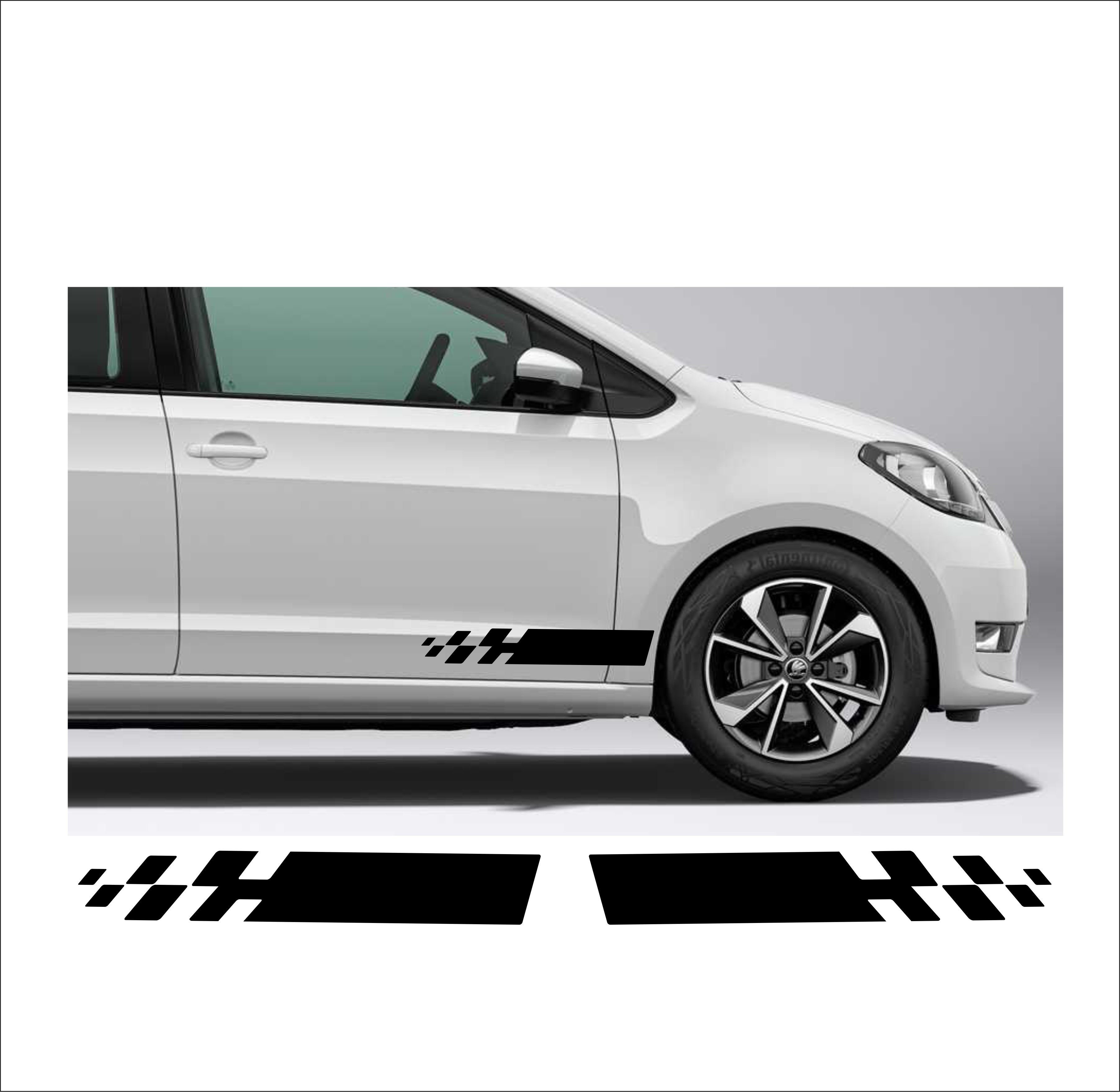 Skoda Citigo Side Stripes 008