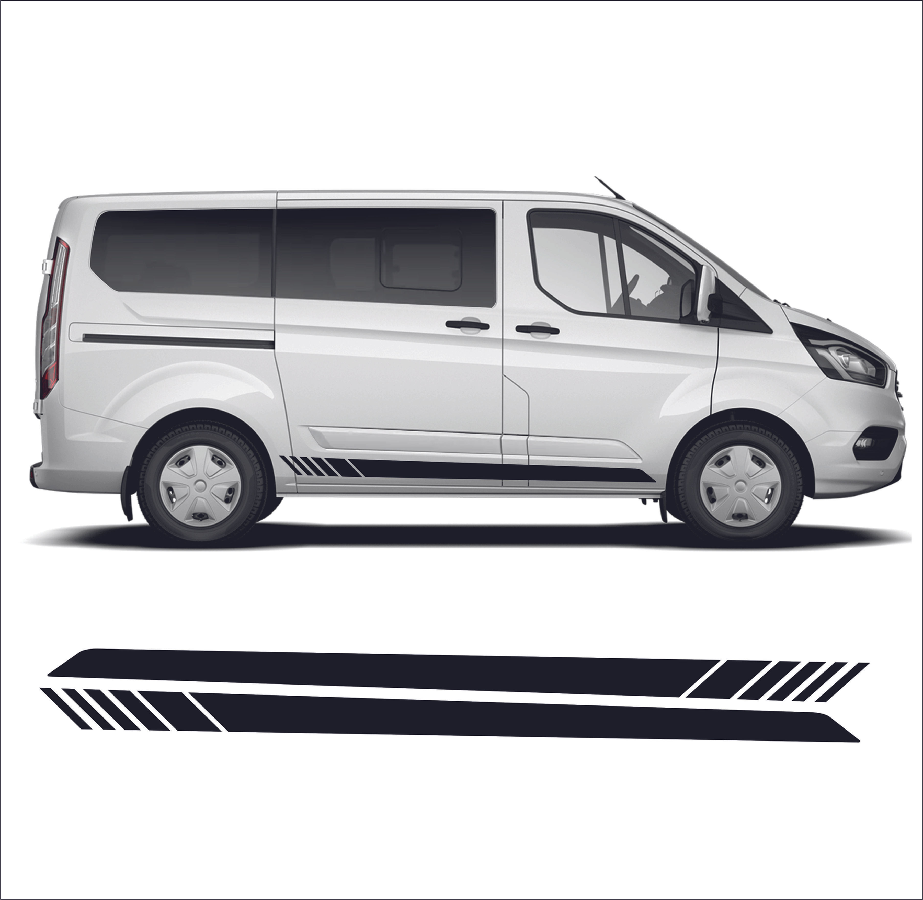 Ford Transit Custom Side Stripes 003