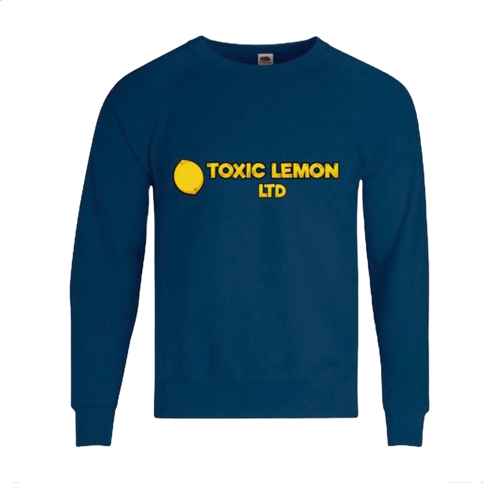 Sweatshirt with Printed Heat transfer Logo
