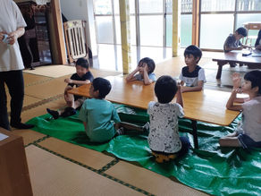 8月工作(紙粘土カップ)🎶