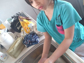 おやつ作り🎶(芋もち)