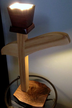 Abstract Accent Lamp