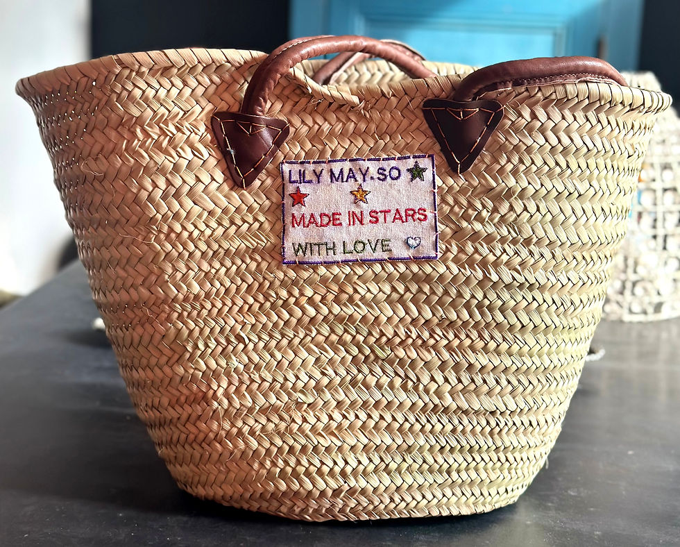 Miniature : Panier patchwork 