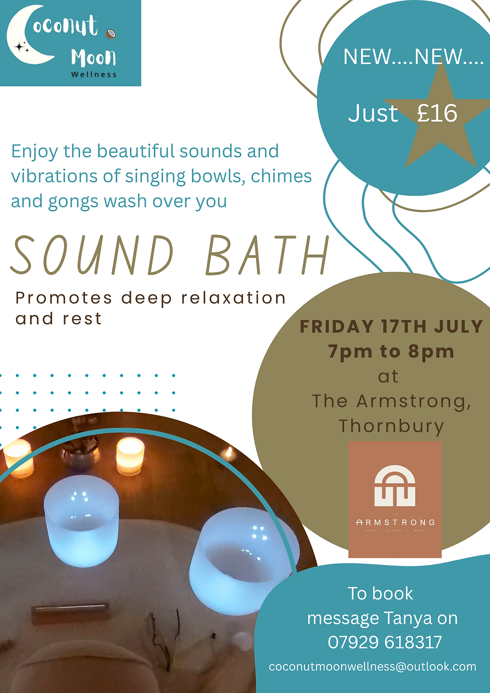 Sound Bath with Coconut Moon