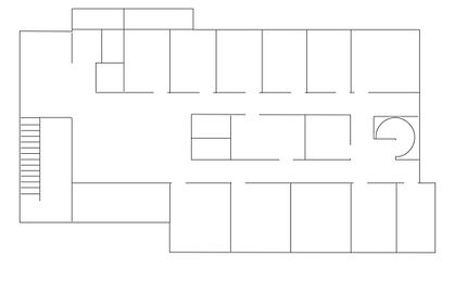 伊藤デンタルクリニック2階見取り図