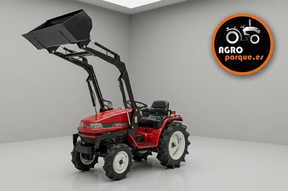 Minitractor Mitsubishi MT155 con Pala Frontal