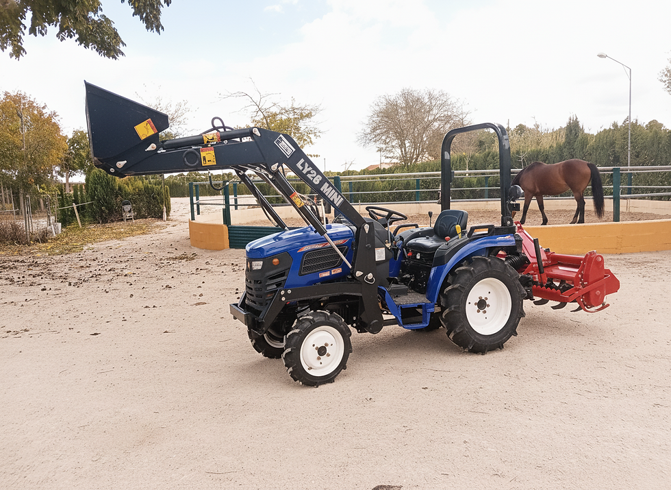 Miniatura: Minitractor TA 304 con Pala Frontal 